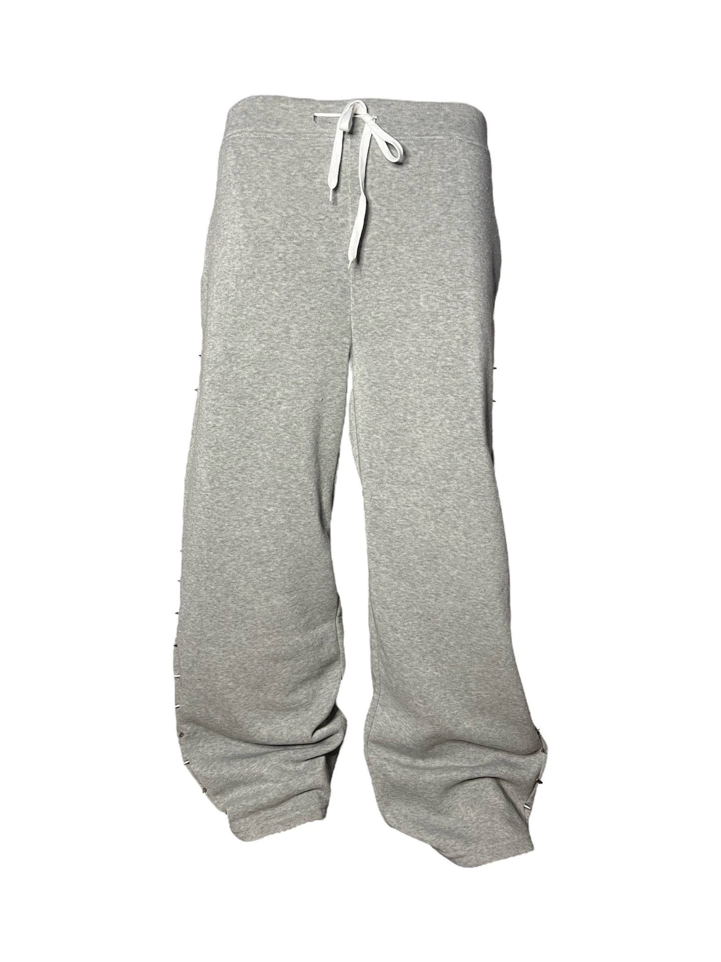 UW01 SPIKED JOGGER SWEAT PANTS GREY