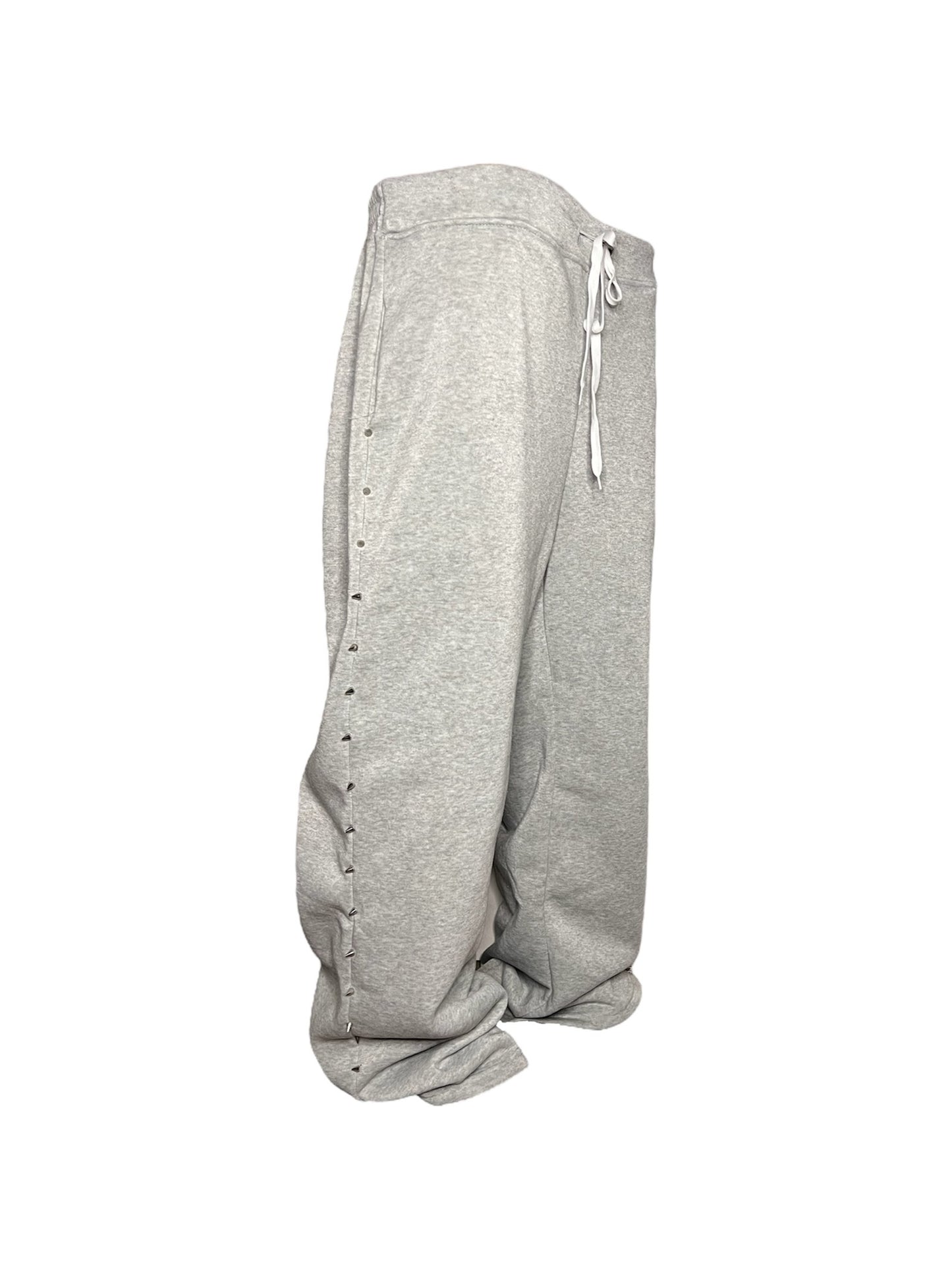 UW01 SPIKED JOGGER SWEAT PANTS GREY